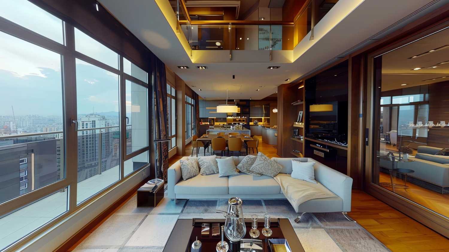 Prestige Forest Hills – Dusk View