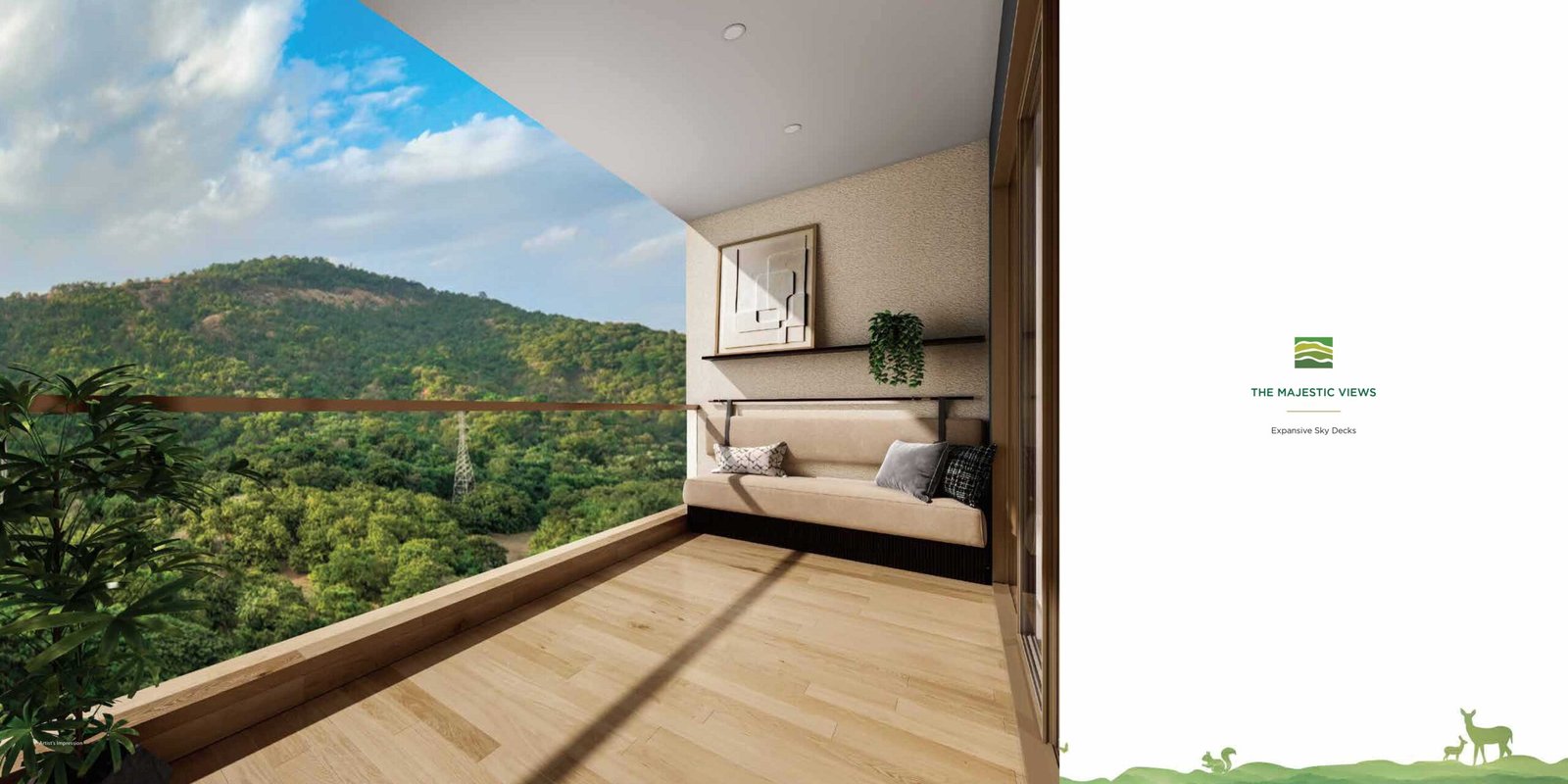 Prestige Forest Hills – Big Balcony